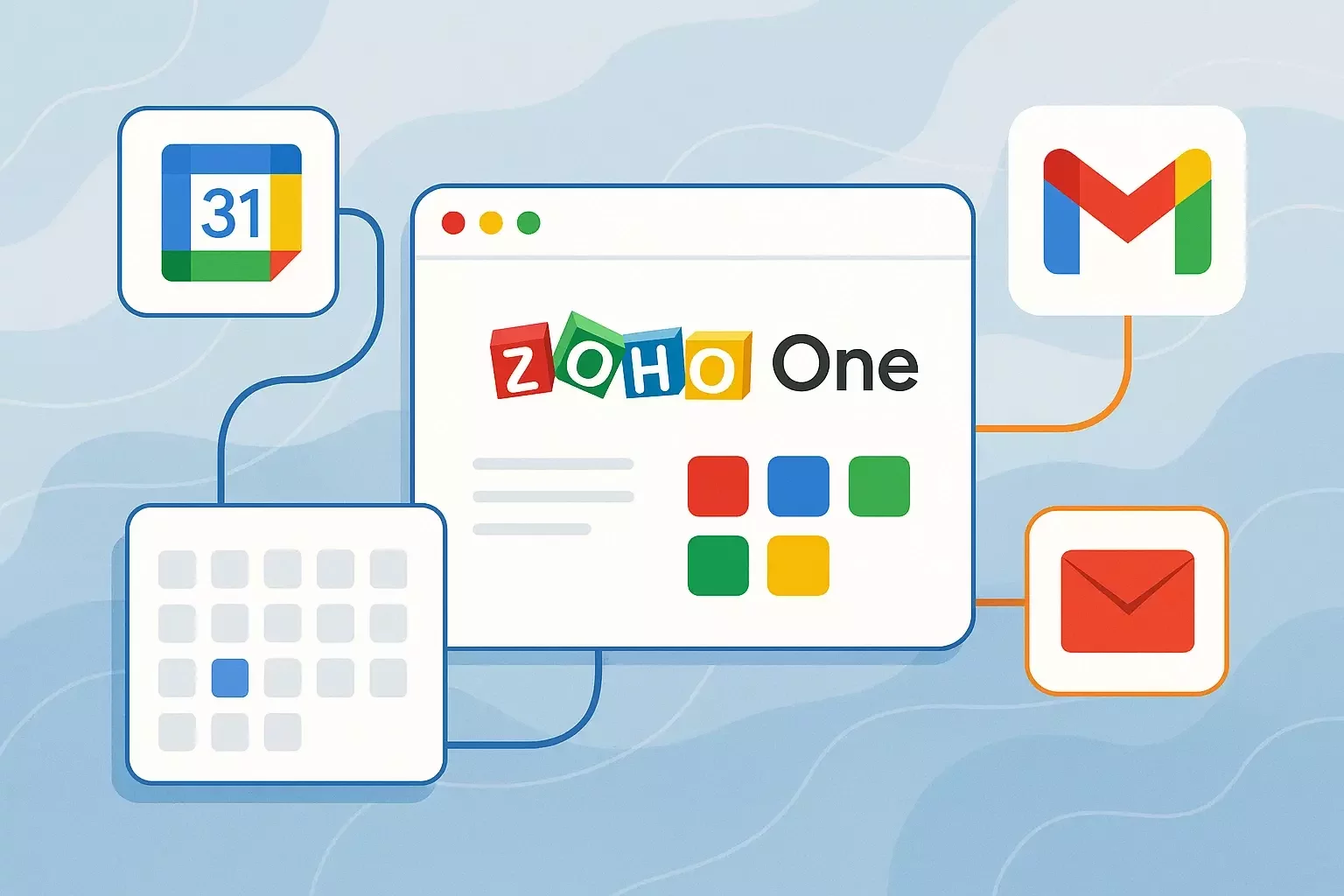 Seamlessly Connect Zoho One with Google Calendar and Gmail | Integration Guide